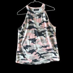 Camo workout top